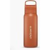 Go 2.0 Stainless Steel Water Filter Bottle 700 ml Diverse Kleuren KYOTO ORANGE Lifestraw Sport & outdoor