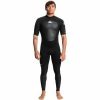 Wetsuits Quiksilver Quiksilver 2/2mm Prologue Springsuit met korte mouwen en rits voor heren, Meerkleurig, S