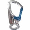 ATTAC G3 CARABINER, ZILVER/Royal BLUE Karabijnhaken Salewa