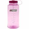 Nalgene Sustain Tritan BPA vrije waterfles gemaakt van materiaal afgeleid van 50% plastic afval, 32 oz, brede mond, Cosmo Bidons