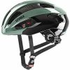 Uvex Sporthelmen Uvex rise veilige fietshelm voor dames en heren individueel passysteem geoptimaliseerde ventilatie moss green black 52 56 cm