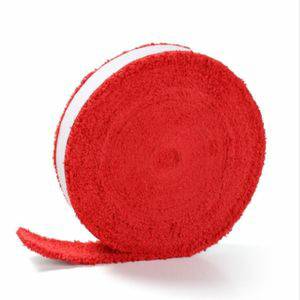 Anti slip Badminton Hand Gel Grote Roll Tennis Racket Sweat Band (Rood) Rackets